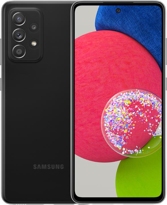 Samsung Galaxy A52s (128 GB, Awesome Black, 6.50", Hybrid Dual SIM, 64 Mpx, 5G)