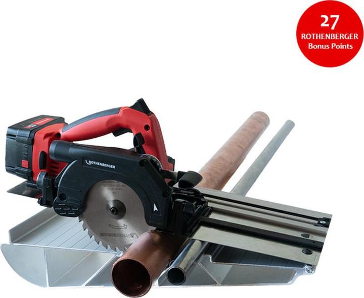 Image du produit Rothenberger Pipecut Mini Chargeur Eu, batterie 4Ah incluse