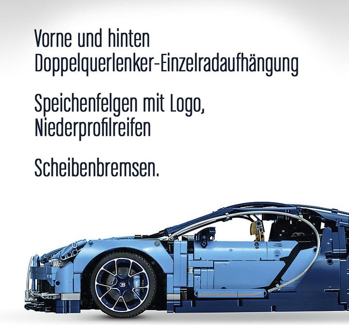 Immagine prodotto LEGO Bugatti Chiron (42083, LEGO Technic, Set LEGO rari)