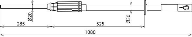 Immagine prodotto Dehn PHE3 10 S Rivelatore di tensione PHE III 10kV 50Hz