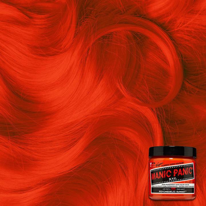 Immagine prodotto Skybound Psychedelic Sunset Classic Creme Vegan Cruelty Free Arancione Tintura Semipermanente 118ml (Tramonto psichedelico)