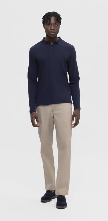 Actual product image Selected Homme Long sleeve polo shirt (XS)