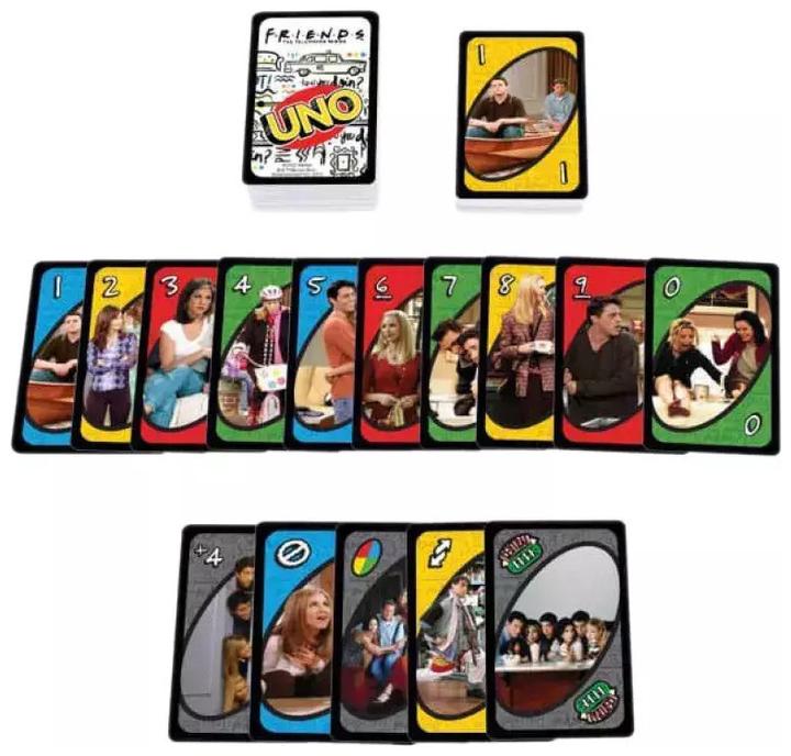 Actual product image Mattel Game UNO Friends (English)