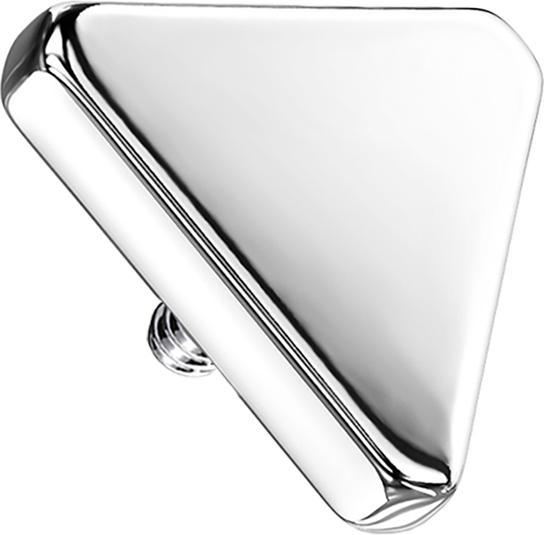 Star Piercing Dermal Anchor Dreieck silber (Titan G23, ohne Messing)