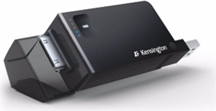 Produktbild Kensington Travel Battery Pack / Charger für iPod / iPhone Schwarz (500 mAh)