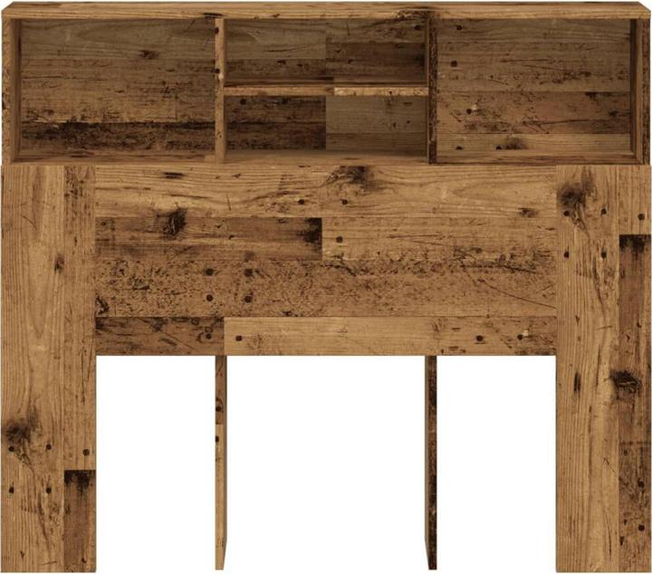 Immagine prodotto VidaXL Testiera del letto con ripiani look (120 x 19 x 103,5 cm)