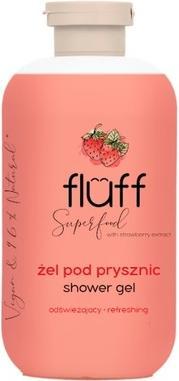 Fluff REFRESHING Żel pod prysznic o zapachu truskawek 500ml (500 ml)