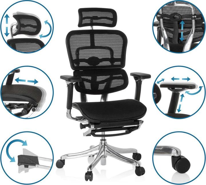 Actual product image Hjh Office Ergohuman Plus Legpro