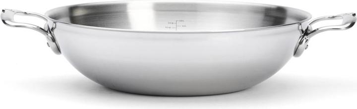 Actual product image de Buyer Affinity Wok mit zwei Griffen (32 cm, Wok, Stainless steel)