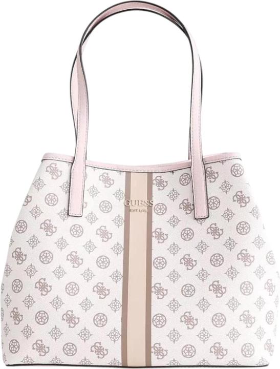 Immagine prodotto Guess Vikky, Synthetic Leather, Textile Bag, Tote, Cream, KP699523, For Wo