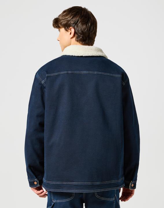 Actual product image Wrangler Denim jacket Casey Sherpa Jacket (L)