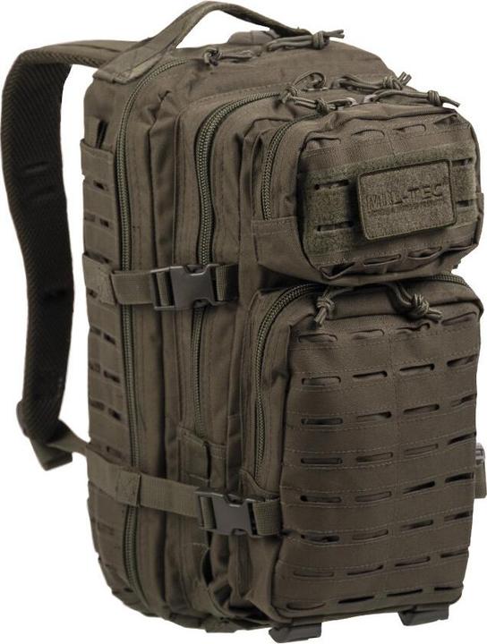 Mil-tec Assault Pack SM Laser Cut Oliv (20 l)