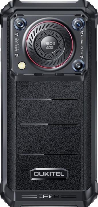 Image du produit Oukitel WP36 8/128 10600 mAh - Smartphone schwarz (128 Go, Noir, 6.54", Double SIM hybride, 4G)