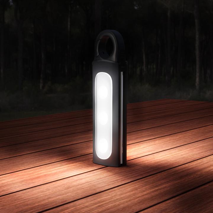 Actual product image Brandson LED Camping Lamp, Torch, Multifunction Lamp with Hanging Hook