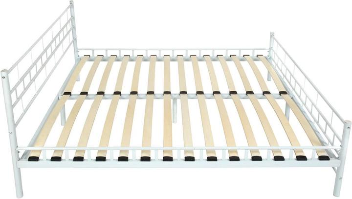 Actual product image tectake Metal bed (200 x 180 cm)