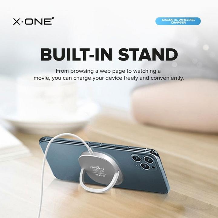 Image du produit X-One Dock station Magnetic Wireless Charger Stand compatible with MagSafe 15W (15 W)