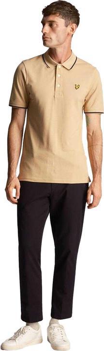Actual product image Lyle and Scott Mens Tipped Polo Shirt (M)