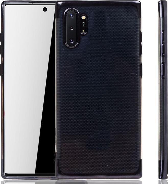 Produktbild König Design Handyhülle für Samsung Galaxy Note 10 Plus Case Cover Schutz Schutzhülle Schwarz (Samsung Galaxy Note 10 Plus)