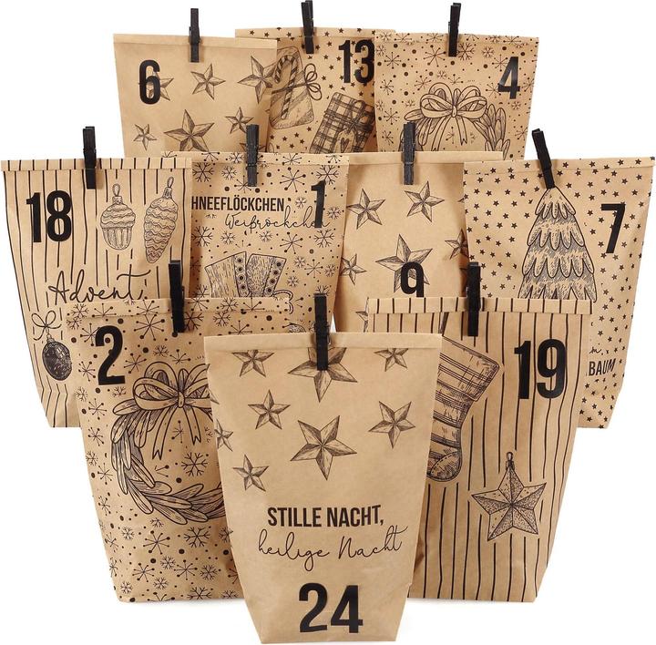 G. Wurm Bags with clips (21 - 22)