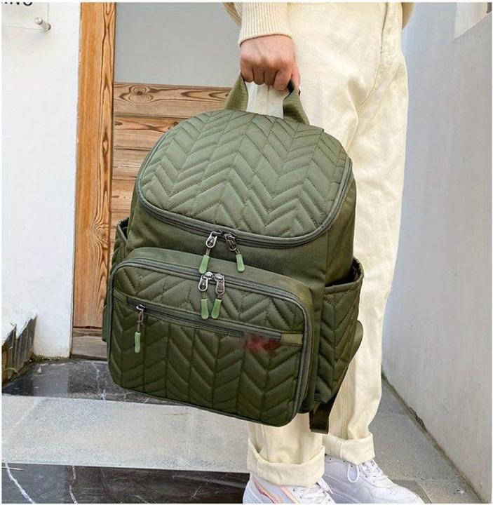 Actual product image Only-Bags.Store Colour Large Capacity Embroidery Bag, Portable Backpack
