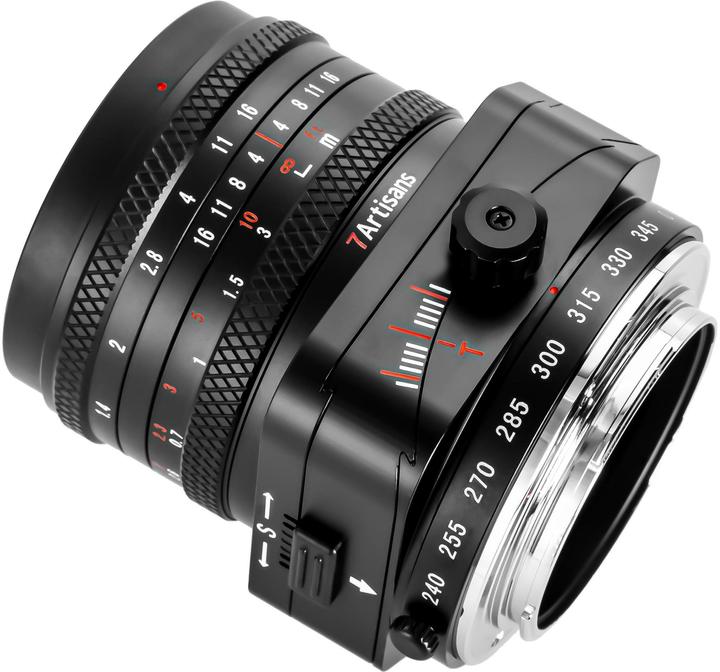 Actual product image 7artisans 50mm f/1.4 Tilt Shift for MFT (APS-C / DX, full size)