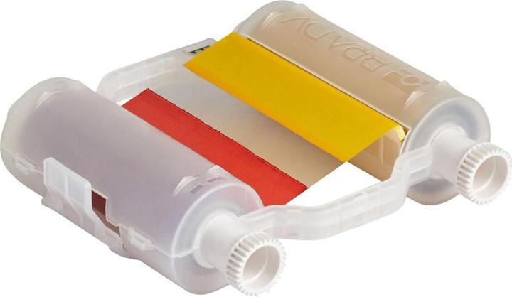 Image du produit Brady B30-R10000-KRYG-8, ruban d'impression, noir, rouge, vert et jaune, 110.00 mm x 60.00 m, 200.00 mm