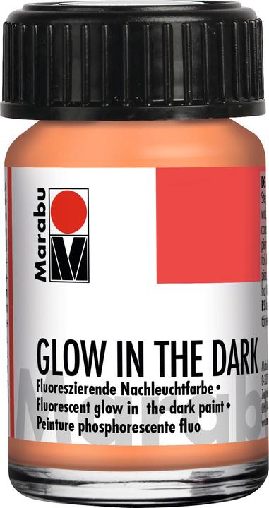 Produktbild Marabu Nachleuchtfarbe 'Glow in the Dark Stars' (Weiss, Orange, Gelb, 45 ml)