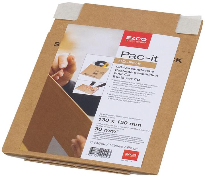 Produktbild Elco Versandtasche safe CD/DVD (3 x)