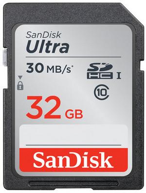 Produktbild SanDisk Ultra SDHC Card (32 GB, SDHC)