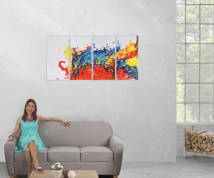 Actual product image MCW Wall mural Wave (60 x 120 x 3.5 cm)