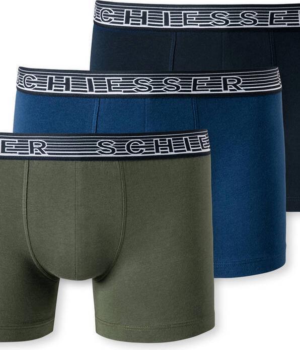 Actual product image Schiesser 3Pack Teen Boys Shorts (152, pack of 3)