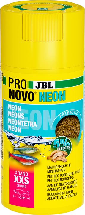 JBL Aquaristik und Terraristik ProNovo NEON GRANO XXS 100ml CLICK (Ornamental Fish, 100 ml)