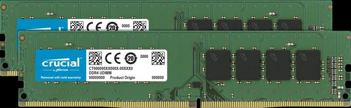 Produktbild Crucial Desktop Memory (2 x 8GB, 3200 MHz, DDR4-RAM, DIMM)