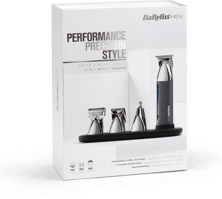 Produktbild BaByliss Multitrimmer 15 in 1 Super-X Metal