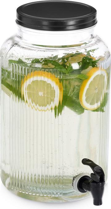 Produktbild Zeller Present Getränkespender Glas mit Metalldeckel 3.9 l ø 16x25 cm