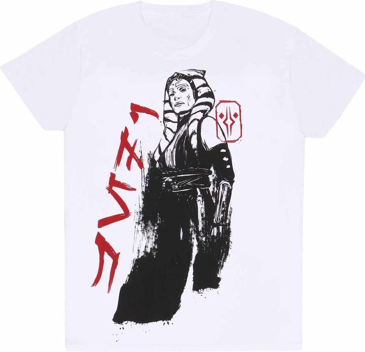 Immagine prodotto Star Wars T-shirt unisexe adulte Ahsoka Ink Text (M)