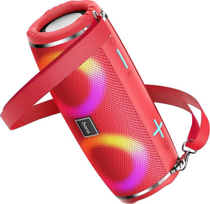 Image du produit Hoco - Wireless Speaker Sports (HC12) - Bluetooth 5.0, Shoulder Strap, 10W - Red (2 h)