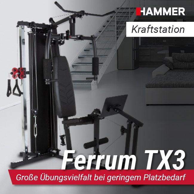 Actual product image Hammer Fitness Ferrum TX3