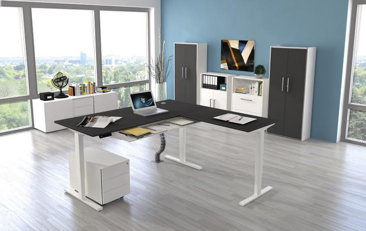 Image du produit Kerkmann TABLE MOVE3 LIFT L : 2000 ANNEXE L : 1600 (2000 x 1000 x 720 mm)