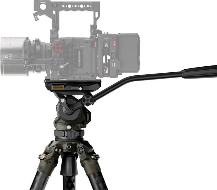 Produktbild Tilta CT08 Cine Fluid Head 75 mm, 3-Stage Carbon Fiber Tripod (Metall, Carbon)