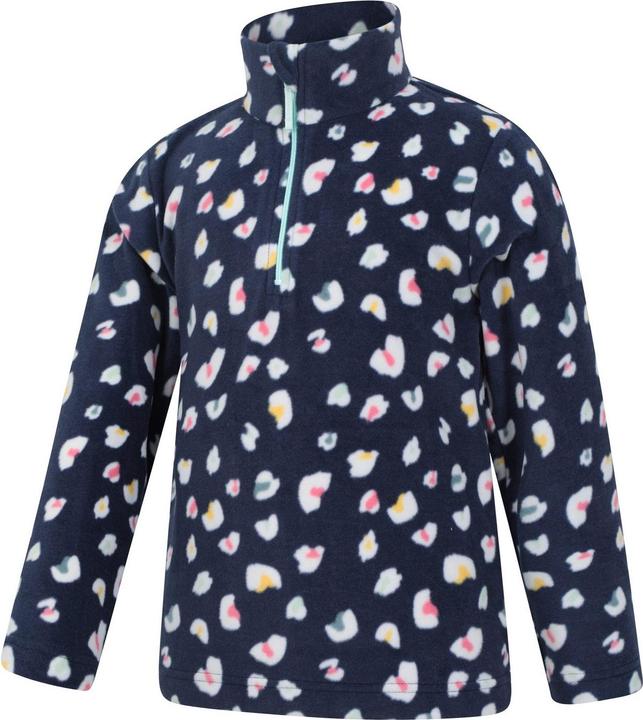 Immagine prodotto Mountain Warehouse Endeavour Felpa in Pile Stampa Animale Mezza Cerniera Bambini (128)