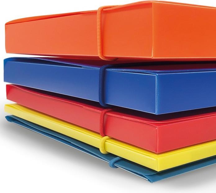 Actual product image Sei Rota Plastibor 3 Flap Folder Garda 40 Light Blue (A4, 24 x)