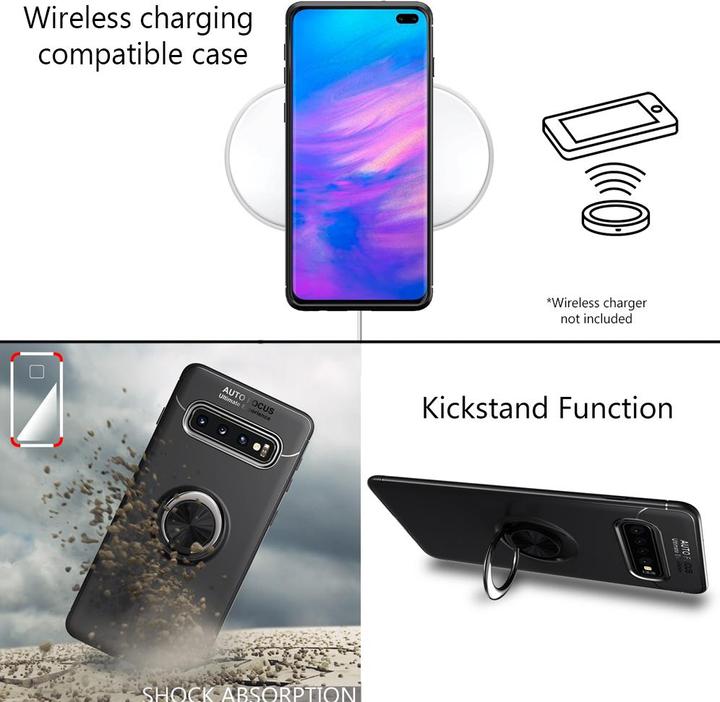 Immagine prodotto Nalia Custodia per cellulare a 360 gradi (Samsung Galaxy S10+)