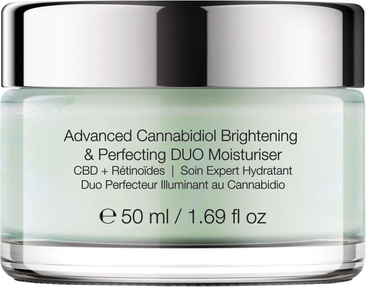 Symbiosis CBD + Retinoide) Cannabidiol DUO-Feuchtigkeitscreme - Perfektionierung (50 ml, Tagescreme)