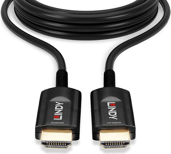 Immagine prodotto Lindy Cavo HDMI ibrido ad altissima velocità in fibra ottica (15 m, HDMI)