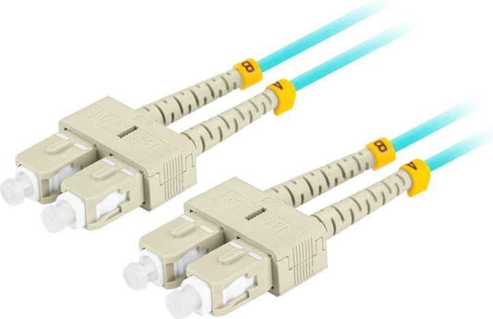 Actual product image Lanberg Fiber Optic Patchcord mm Sc (S/UTP, CAT8.1)