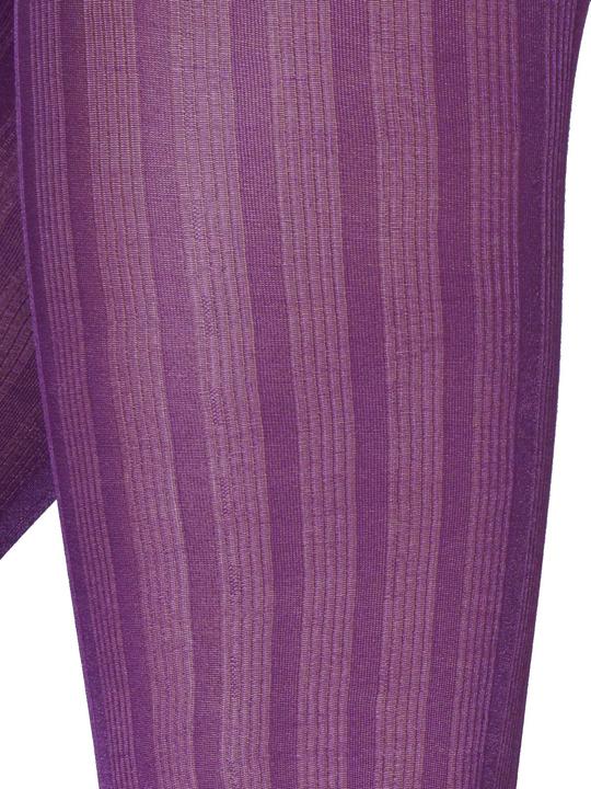 Actual product image Levee Pinstripe tights, colour 637 plum, size 52-54 (60 DEN, 52 - 54)