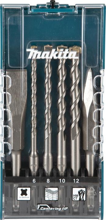 Produktbild Makita SDS+Bohrer-Meiel-Set 6-tlg. (100 mm)