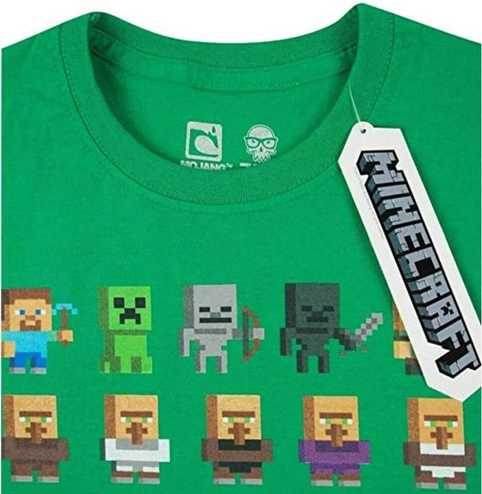 Immagine prodotto Minecraft Tshirt Sprites Ragazzi (158, 164)