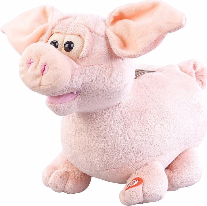 Produktbild Infactory Grunzendes Plüsch-Sparschwein mit wackelnden Ohren